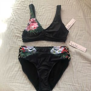 NICOLE MILLER 2pc High Waisted Bikini